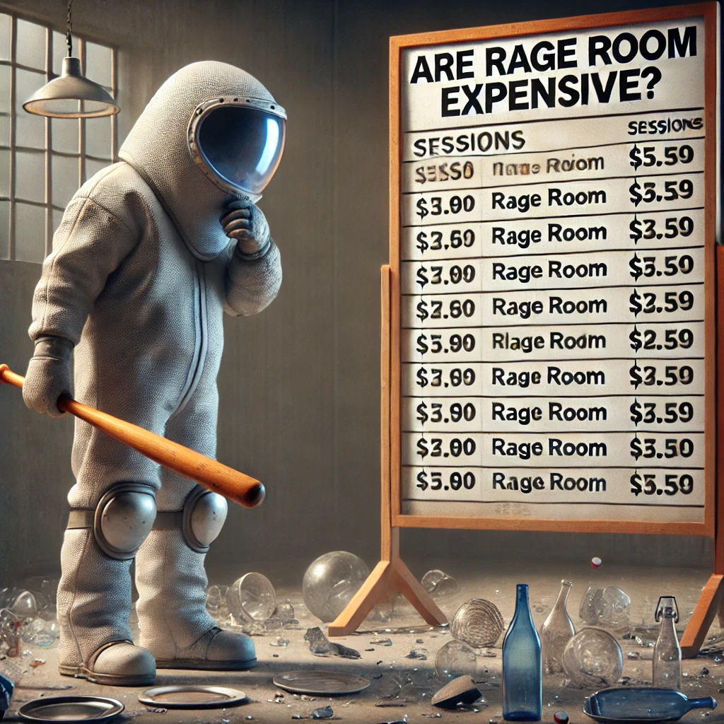 are rage room expensive